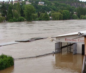 Povodně ve VK Smíchov