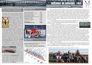 Ročenka VK Smíchov 2012